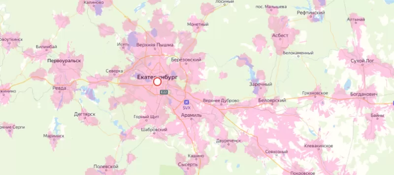 Зона покрытия Билайн Наро-Фоминск 