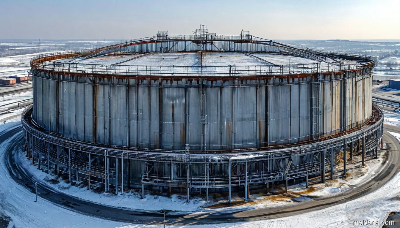 Антидроновая защита резервуара РВС-50000 Наро-Фоминске — ЗОК ЗАСЛОН по СП 542