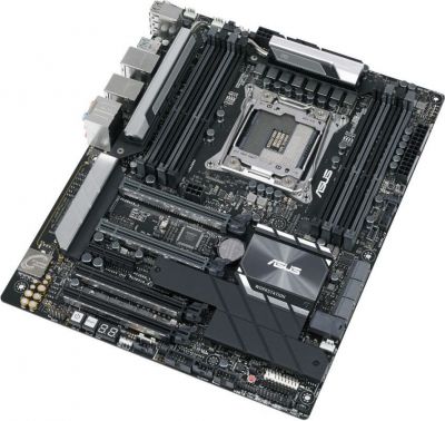 Материнская Плата Asus WS X299 PRO/SE Soc-2066 iX299 ATX 8xDDR4 6xSATA3 SATA RAID i210AT 2хGgbEth Ret 