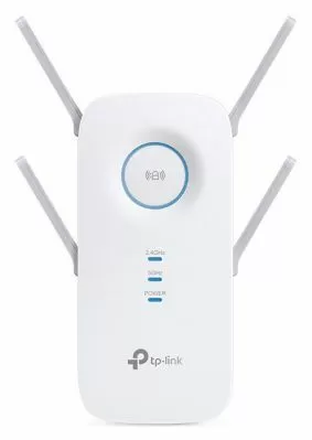 Усилитель WiFi сигнала TP-Link RE650 AC2600 10/100/1000BASE-TX белый 