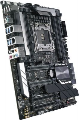 Материнская Плата Asus WS X299 PRO/SE Soc-2066 iX299 ATX 8xDDR4 6xSATA3 SATA RAID i210AT 2хGgbEth Ret 