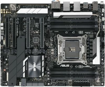 Материнская Плата Asus WS X299 PRO/SE Soc-2066 iX299 ATX 8xDDR4 6xSATA3 SATA RAID i210AT 2хGgbEth Ret 