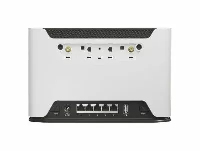 Точка доступа MikroTik Chateau LTE12 вид сзади